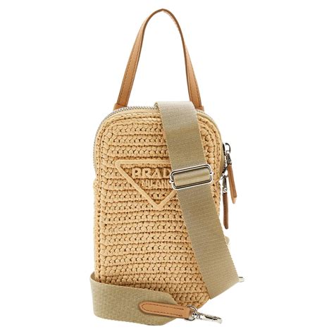 prada raffia crossbody|Prada raffia leather bag.